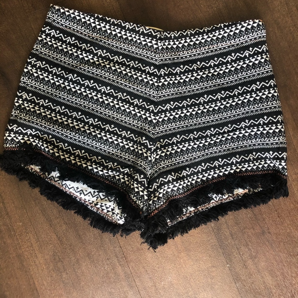 High waisted dress short